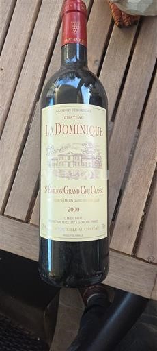 Bordo Сент-Емилион Гранд Кру Grand Cru Château La Dominique 2000