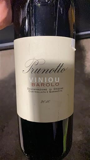 Piemonte Barolo Prunotto 2010