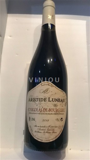 Loirevallei Saint-Nicolas-De-Bourgueil Aristide Luneau 2018