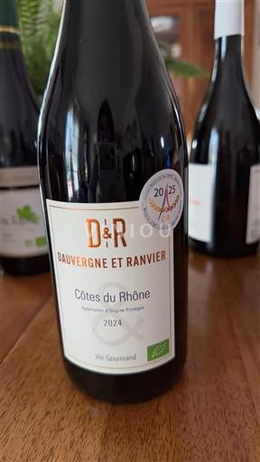 Рона долина Кот дю Рон Dauvergne et Ranvier Vel Gourmand 2024