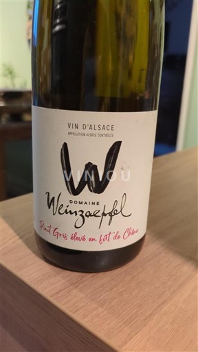 Алзас Аласас Domaine Weinzaepfel Pinot Gris élevé en fût de Chêne 2020