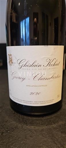Burgundi Gevrey-Chambertin Ghislain Kohut 2020