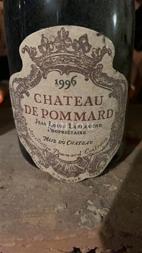 Borgoña Pommard Château Pommard 1996