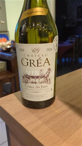 Žura Кот д'Жура Château Gréa Chardonnay 2024