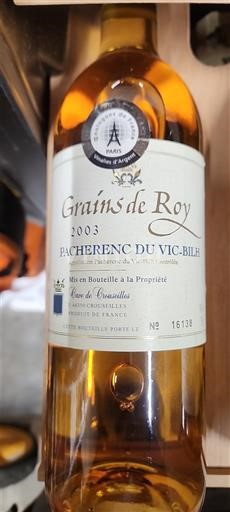 Југозапад Пашернк-ду-Вик-Бил Cave de Crouseilles Grains de Roy 2003