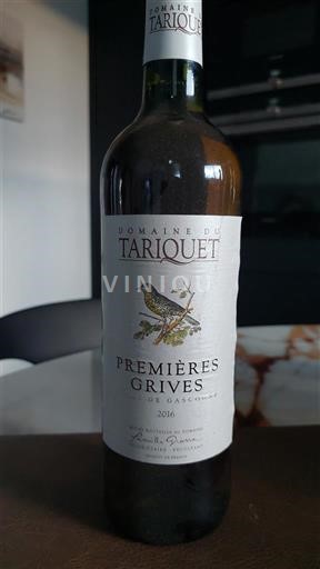Sørvest Côtes de Gascogne Domaine Tariquet Premières Grives 2016