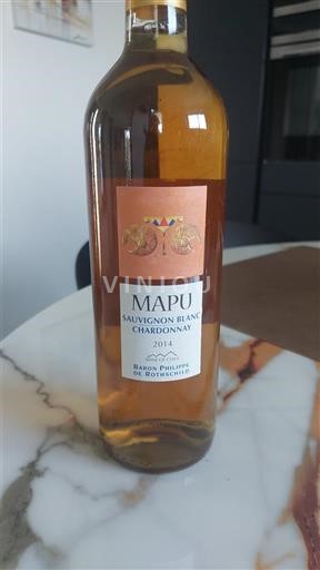 Dolina Maipo Маипо Централ Baron Philippe de Rothschild Mapu Sauvignon Blanc Chardonnay 2014