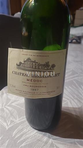 Bordoja Médoc Château Bégadanet 1997