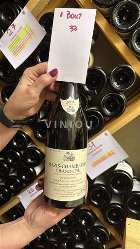 Burgundi Mazis-Chambertin Grand Cru Domaine Jean-Michel Guillon et Fils Jean-Michel Guillon 2004