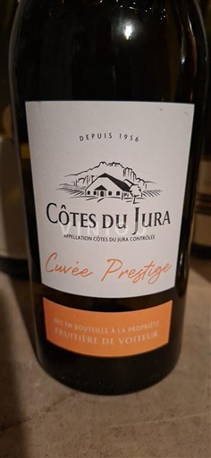 Jura Côtes-du-jura Fruitière de Voiteur Prestige 2022