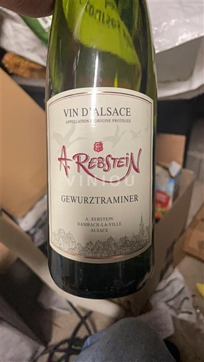 Алзас Аласас A. Rebstein Gewurztraminer Non Millésimé