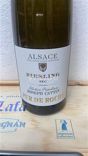 Алзас Аласас Joseph Cattin Pur de Roche 2019