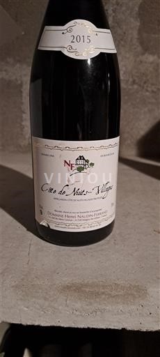 Burgundija Côte de Nuits Villages Domaine Hervé Naudin-Ferrand 2015