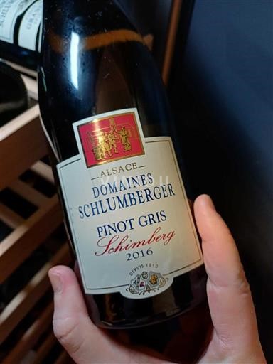 Алзас Аласас Domaine Domaines Schlumberger Schimberg 2016