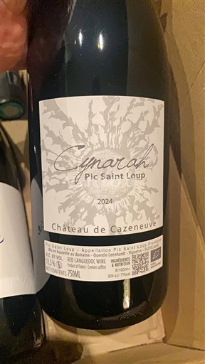 Languedok Pic-saint-loup Château Cazeneuve Cyrarah 2024