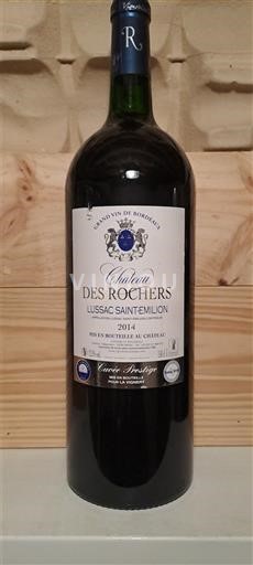 Bordoja Lussac-Saint-Émilion Château Rochers Prestige 2014
