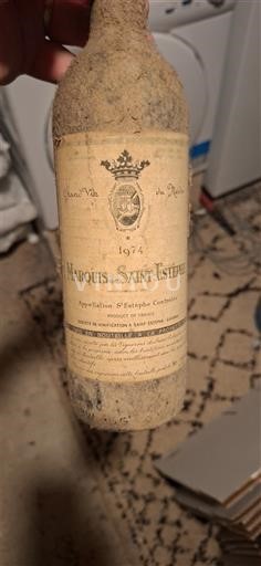 Bordoja Saint-Estèphe Marquis de Saint-Estèphe 1974