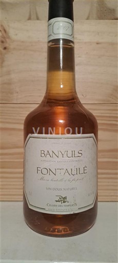 Ruzijon Banyuls Cellier des Templiers Fontaulé 2007