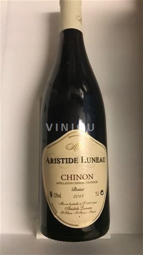 Dolina Loare Chinon Aristide Luneau Boisée 2013
