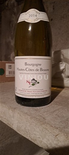Burgundija Високе обале Бонеа Domaine Henri Naudin-Ferrand 2014