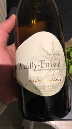 Burgund Pouilly-fuissé Daniel Larochete 2023