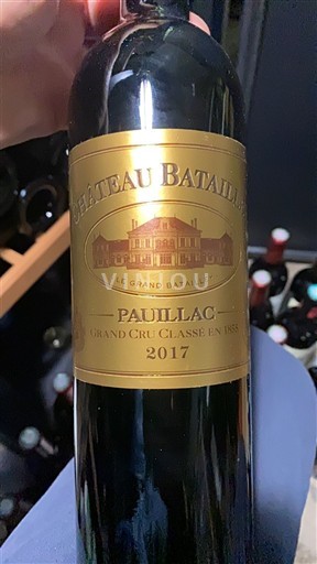 Bordoja Pauillac Grand Cru Château Batailley Le Grand Batailley 2017