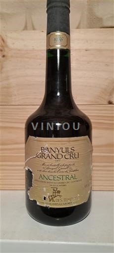 Roussillon Banyuls Grand Cru Les Clos des Templiers Ancestral 1986