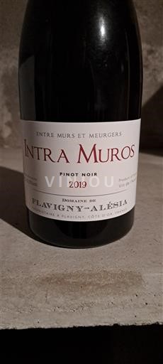 Østlige regioner Coteaux de l'Auxois. Domaine Flavigny-Alésia Intra Muros 2019