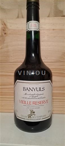 Ruzijon Banyuls Cellier des Templiers Vieille Réserve 1997