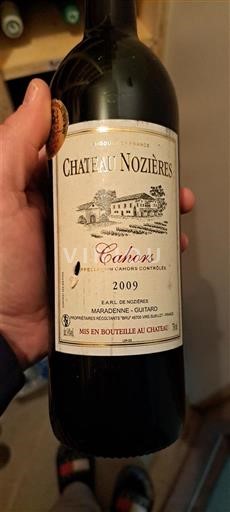 Југозапад Кагор Château Nozières 2009