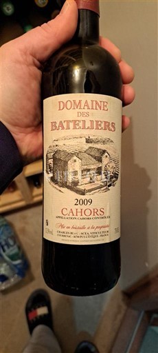 Jugperëndim Kahor Domaine Bateliers 2009