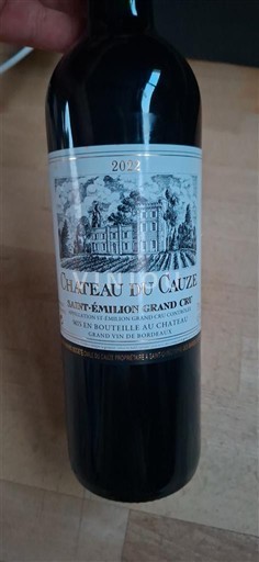 Bordo Сент-Емилион Гранд Кру Grand Cru Château Cauze 2022