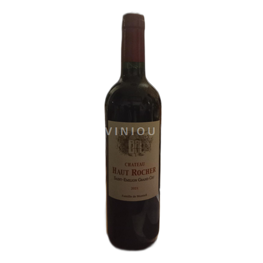 Bordeaux Saint-Émilion Grand Cru Château Haut Rocher 2021