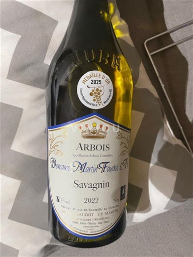 Žura Арбуа Domaine Martin Faudot Savagnin 2022