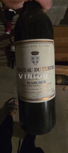 Bordo Margaux Château Tertre 1992