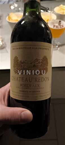 Bordoja Bordo Château Redon 1995