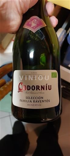 Katalonja Kava Codorníu Selección Familia Raventós Reserva 2019