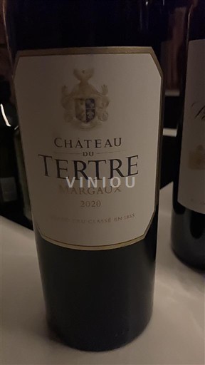 Bordeaux Margaux Grand Cru Château Tertre 2020