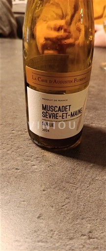 Vin Blanc sec La Cave d'Augustin Florent 2024 France Vallée de la Loire Muscadet-sèvre-et-maine AOC