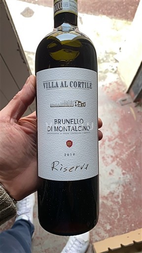 Toskana Brunelo di Montaldžino Villa al Cortile Riserva 2019
