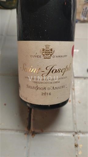 Рона долина Сент-Жозеф Sélection d'Amaury 2016