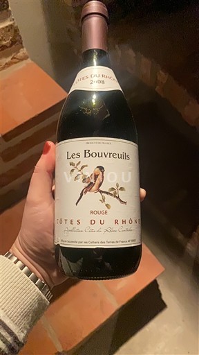 Vale do Ródano Côtes-do-Ródano Les Bouvreuils Não Sazonado