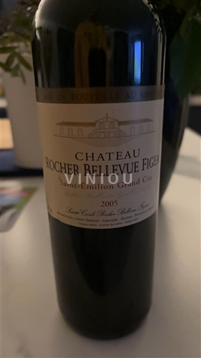Bordeaux Saint-Émilion Grand Cru Château Rocher Bellevue Figeac 2005
