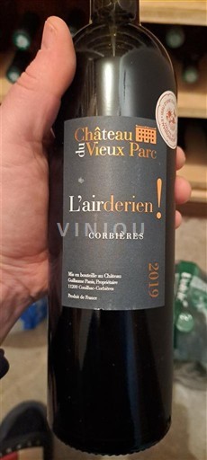 Languedok Corbières Château Vieux Parc L'airderien ! 2015