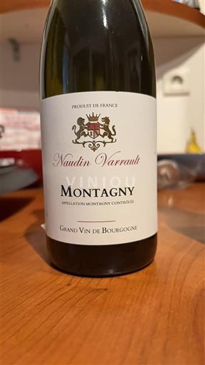 Burgundi Montagny Naudin Varrault Jo Viti