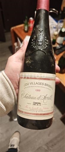 Loiredalen Anjou Villages Brissac Château Armaille 1999