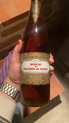 Lugina e Ronës Muscat i Baumes de Venisë Les Trois Fonts 1988