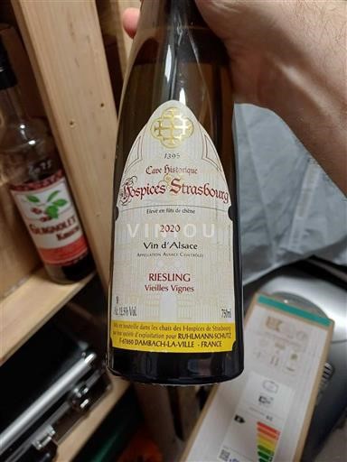 Алзас Аласас Hospices de Strasbourg Vieilles Vignes 2020