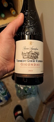 Рона долина Gigondas Domaine Pierre Amadieu Domaine Grand Romane Vieille vignes 2021