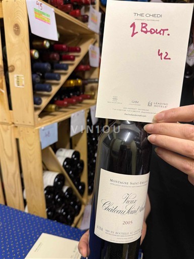 Bordeaux Montagne-Saint-Émilion Château Vieux Château Saint André 2005